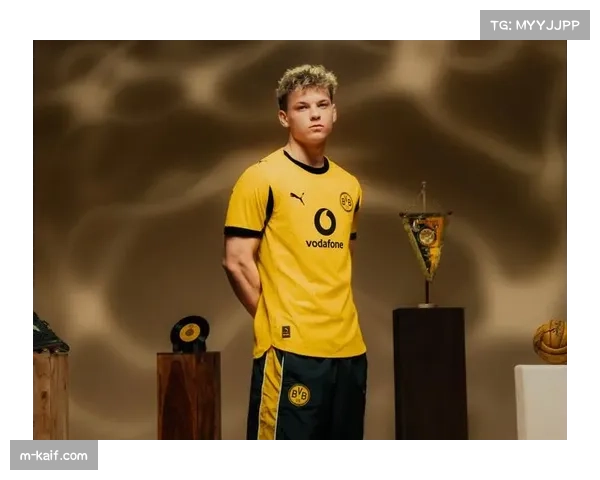 阿迪达斯发布多特蒙德2026-27赛季主场球衣设计概念图